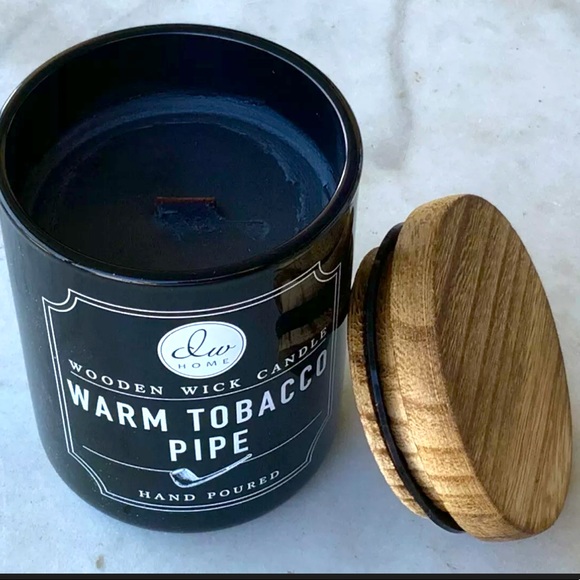 DW Home Accents Dw Home Candle Warm Tobacco Pipe Wooden Wick Poshmark